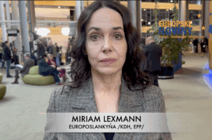 Miriam Lexmann, europoslankyňa /KDH, EPP/. PHOTO: redakcia/red.