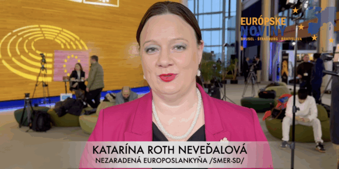 Katarína Roth Neveďalová, nezaradená poslankyňa Európskeho parlamentu /SMER-SD/. PHOTO: redakcia/red.