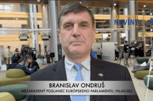 Branislav Ondruš, nezaradený poslanec Európskeho parlamentu /HLAS-SD/. PHOTO: redakcia/red.