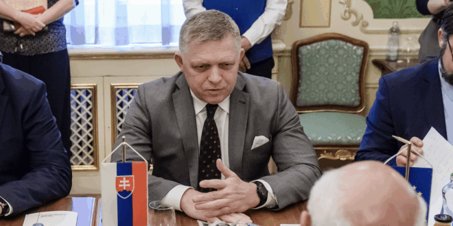 Robert Fico, premiér SR. PHOTO: European Union 2026.