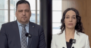 Miriam Lexmann /KDH/ a Tomáš Zdechovský. PHOTO: FB ML.