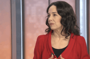 Miriam Lexmann, europoslankyňa /KDH, EPP/. PHOTO: TV JOJ.