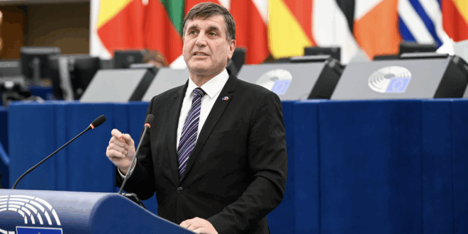 Branislav Ondruš, nezaradený poslanec Európskeho parlamentu /HLAS-SD/. PHOTO: European Union 2026.