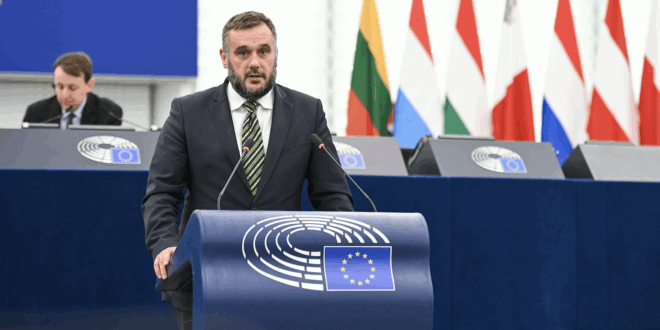 Michal Wiezik, europoslanec /PS, RE/. PHOTO: European Union 2026.