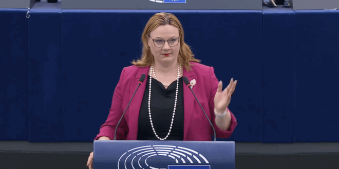 Katarína Roth Neveďalová, nezaradená poslankyňa Európskeho parlamentu /SMER-SD/. PHOTO: FB KRN