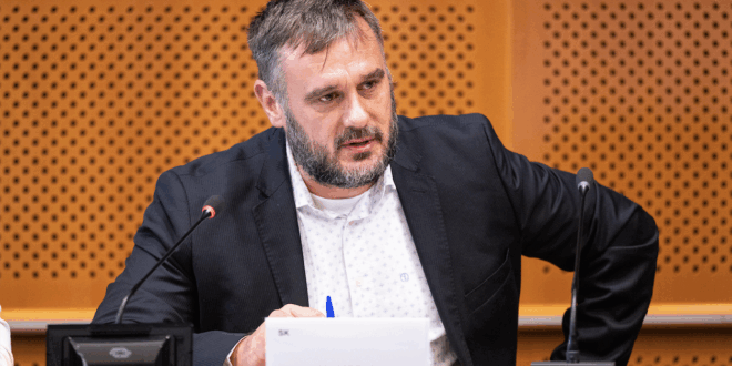 Michal Wiezik, europoslanec /PS, RE/. PHOTO: European Union 2026.