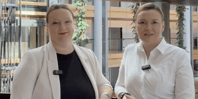 Katarína Roth Neveďalová (vľavo), nezaradená poslankyňa Európskeho parlamentu (SMER-SD) a Judita Laššáková, nezaradená poslankyňa Európskeho parlamentu (SMER-SD). PHOTO: FB KRN.