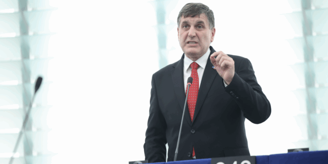 Branislav Ondruš, nezaradený poslanec Európskeho parlamentu /HLAS-SD/. PHOTO: European Union 2026.