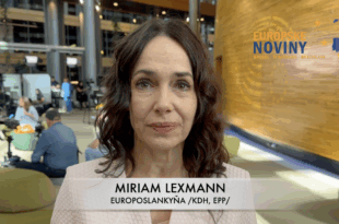 Miriam Lexmann, europoslankyňa /KDH, EPP/. PHOTO: redakcia/red.