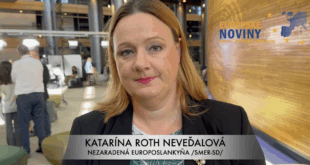 Katarína Roth Neveďalová, nezaradená poslankyňa Európskeho parlamentu /SMER-SD/. PHOTO: redakcia/red.