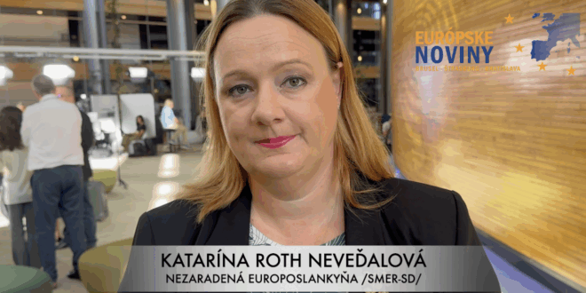 Katarína Roth Neveďalová, nezaradená poslankyňa Európskeho parlamentu /SMER-SD/. PHOTO: redakcia/red.