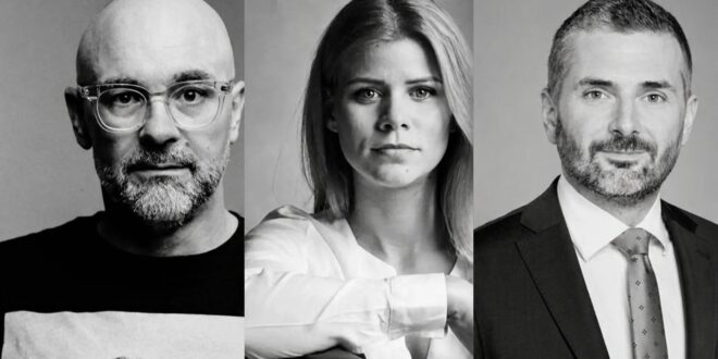 PHOTO: Peter Bárdy, Zuzana Kovačič Hanzelová a Adam Zavřel. Zdroj: Branislav Wáclav/Aktuality.sk, Dorota Holubová, Maroš Ďatko/TV JOJ
