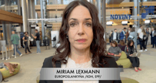 Miriam Lexmann, europoslankyňa /KDH, EPP/. PHOTO: redakcia/red.