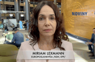Miriam Lexmann, europoslankyňa /KDH, EPP/. PHOTO: redakcia/red.