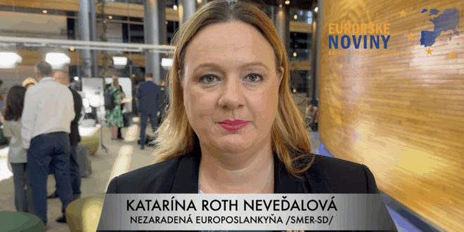 Katarína Roth Neveďalová, nezaradená poslankyňa Európskeho parlamentu /SMER-SD/. PHOTO: redakcia/red.