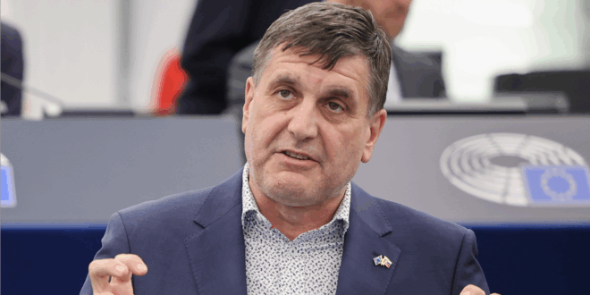 Branislav Ondruš, nezaradený poslanec Európskeho parlamentu /HLAS-SD/. PHOTO: European Union 2026.