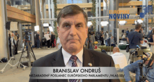 Branislav Ondruš, nezaradený poslanec Európskeho parlamentu /HLAS-SD/. PHOTO: redakcia/red.